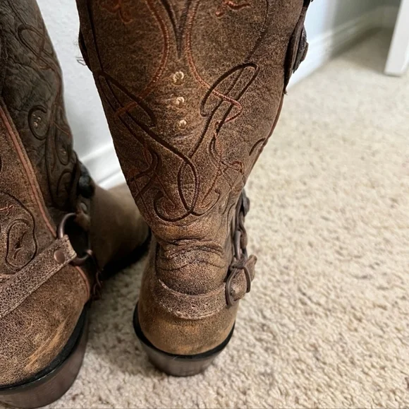 Duranho Womens Crush Western Boots - Picture 4 of 5